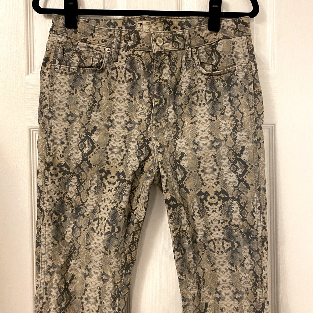 Free People Printed Pants